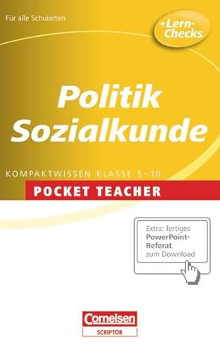 Pocket Teacher - Sekundarstufe I: Politik und Sozialkunde von Cornelsen Verlag Scriptor