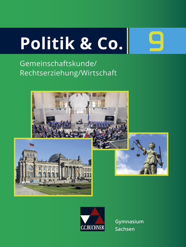 Politik & Co. Sachsen 9 - neu von Buchner C.C. Verlag