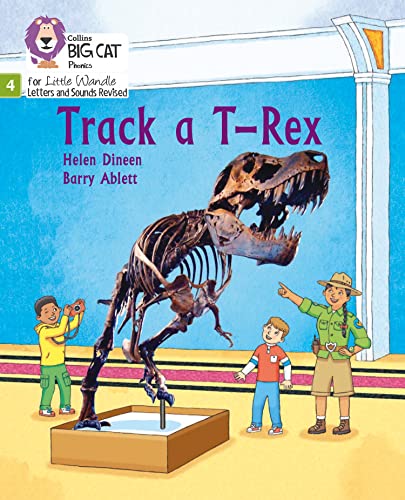 Track a T-Rex: Phase 4 Set 1 (Big Cat Phonics for Little Wandle Letters and Sounds Revised) von Collins