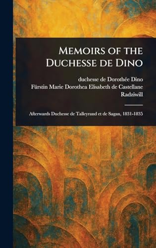 Memoirs of the Duchesse De Dino von Anson Street Press