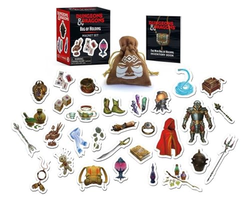 Dungeons & Dragons: Bag of Holding Magnet Set (RP Minis) von Running Press Mini Editions