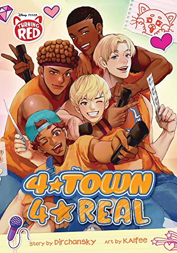 Disney and Pixar's Turning Red: 4*Town 4*Real : The Manga (Disney Pixar Turning Red: 4 Town 4 Real) von Viz Media