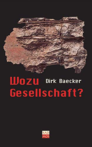 Wozu Gesellschaft?