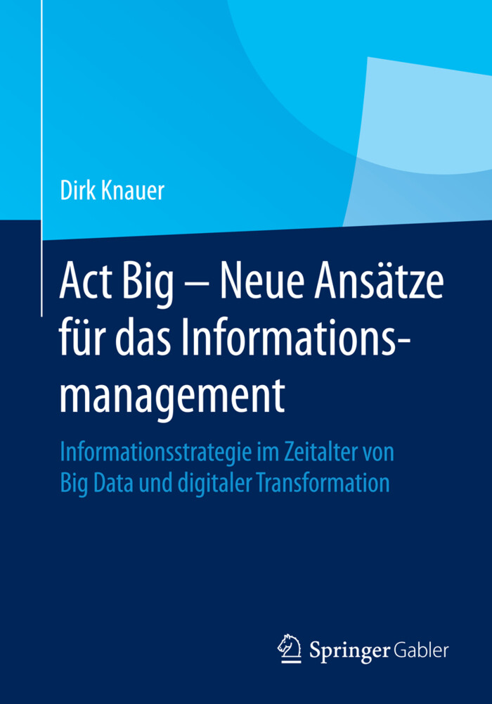 Act Big - Neue Ansätze für das Informationsmanagement von Springer Fachmedien Wiesbaden