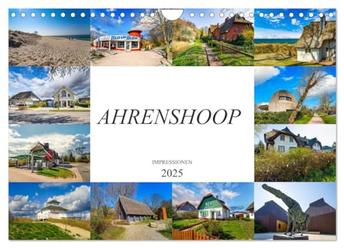 Ahrenshoop Impressionen (Wandkalender 2025 DIN A4 quer), CALVENDO Monatskalender