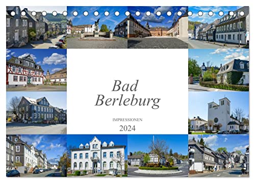 Bad Berleburg Impressionen (Tischkalender 2024 DIN A5 quer), CALVENDO Monatskalender