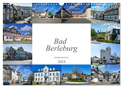 Bad Berleburg Impressionen (Wandkalender 2024 DIN A3 quer), CALVENDO Monatskalender von CALVENDO