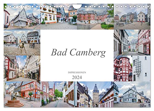 Bad Camberg Impressionen (Wandkalender 2024 DIN A4 quer), CALVENDO Monatskalender von CALVENDO