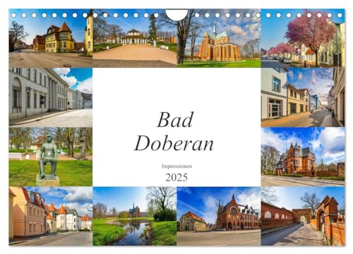 Bad Doberan Impressionen (Wandkalender 2025 DIN A4 quer), CALVENDO Monatskalender
