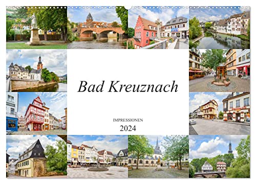 Bad Kreuznach Impressionen (Wandkalender 2024 DIN A2 quer), CALVENDO Monatskalender