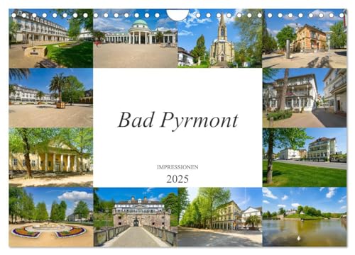 Bad Pyrmont Impressionen (Wandkalender 2025 DIN A4 quer), CALVENDO Monatskalender von CALVENDO