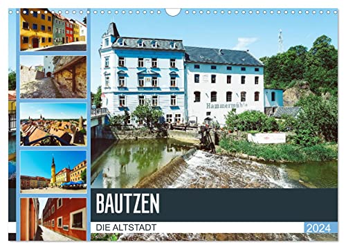 Bautzen Die Altstadt (Wandkalender 2024 DIN A3 quer), CALVENDO Monatskalender