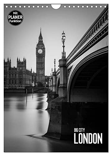 Big City London (Wandkalender 2024 DIN A4 hoch), CALVENDO Monatskalender von CALVENDO