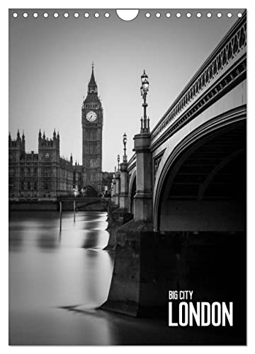 Big City London (Wandkalender 2024 DIN A4 hoch), CALVENDO Monatskalender