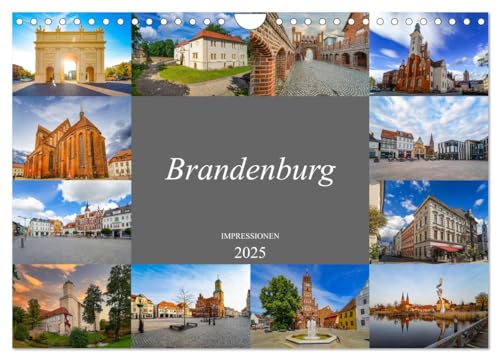 Brandenburg Impressionen (Wandkalender 2025 DIN A4 quer), CALVENDO Monatskalender