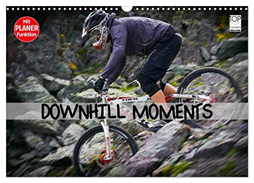 Downhill Moments (Wandkalender 2024 DIN A3 quer), CALVENDO Monatskalender von CALVENDO