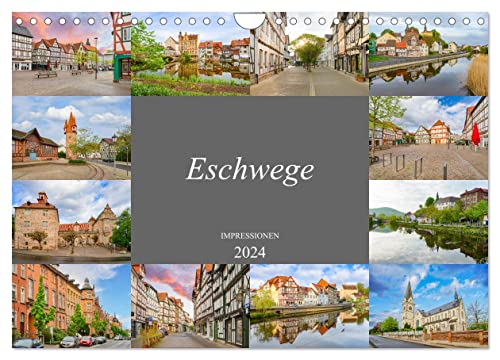 Eschwege Impressionen (Wandkalender 2024 DIN A4 quer), CALVENDO Monatskalender von CALVENDO