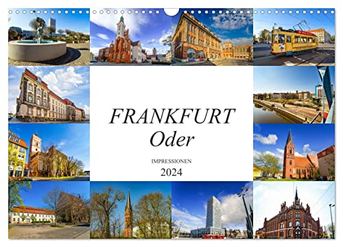 Frankfurt Oder Impressionen (Wandkalender 2024 DIN A3 quer), CALVENDO Monatskalender von CALVENDO