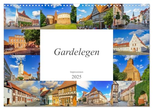 Gardelegen Impressionen (Wandkalender 2025 DIN A3 quer), CALVENDO Monatskalender