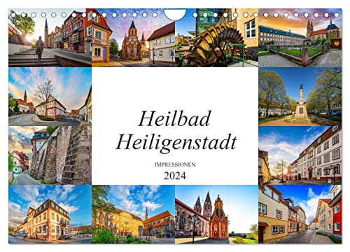Heilbad Heiligenstadt Impressionen (Wandkalender 2024 DIN A4 quer), CALVENDO Monatskalender von CALVENDO