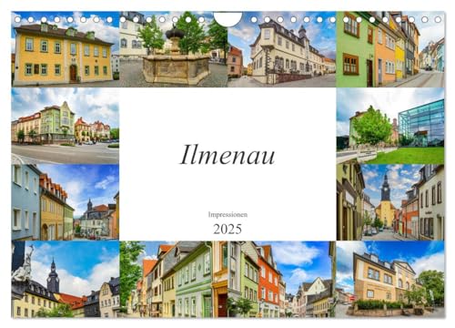 Ilmenau Impressionen (Wandkalender 2025 DIN A4 quer), CALVENDO Monatskalender