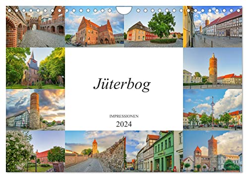 Jüterbog Impressionen (Wandkalender 2024 DIN A4 quer), CALVENDO Monatskalender von CALVENDO
