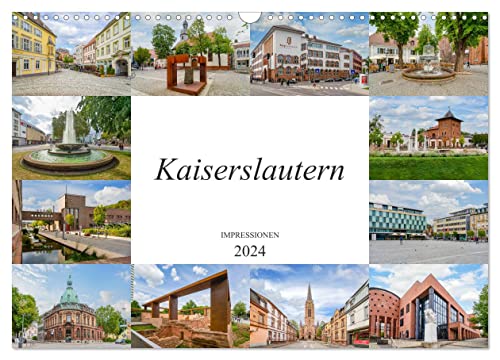 Kaiserslautern Impressionen (Wandkalender 2024 DIN A3 quer), CALVENDO Monatskalender von CALVENDO