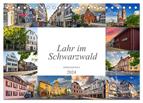 Lahr im Schwarzwald Impression (Tischkalender 2024 DIN A5 quer), CALVENDO Monatskalender