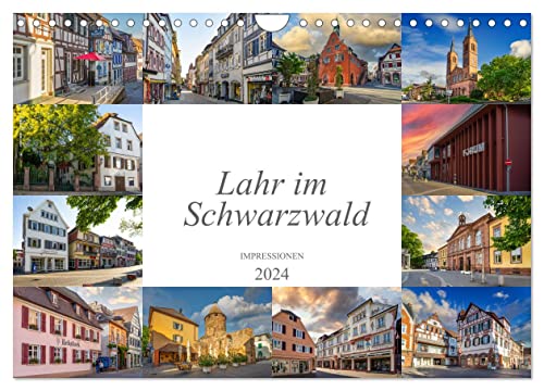 Lahr im Schwarzwald Impression (Wandkalender 2024 DIN A4 quer), CALVENDO Monatskalender