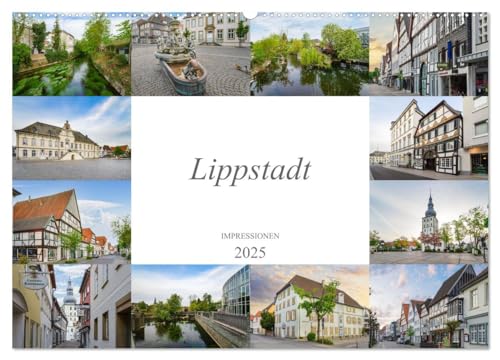 Lippstadt Impressionen (Wandkalender 2025 DIN A2 quer), CALVENDO Monatskalender von CALVENDO
