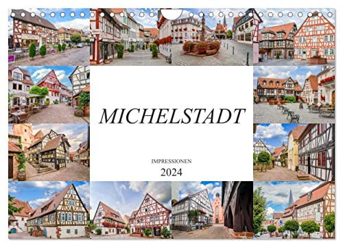 Michelstadt Impressionen (Wandkalender 2024 DIN A4 quer), CALVENDO Monatskalender von CALVENDO