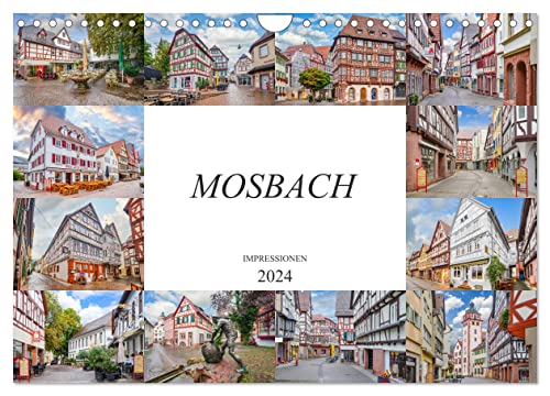 Mosbach Impressionen (Wandkalender 2024 DIN A4 quer), CALVENDO Monatskalender von CALVENDO