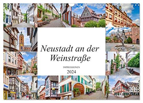Neustadt an der Weinstraße Impressionen (Wandkalender 2024 DIN A3 quer), CALVENDO Monatskalender von CALVENDO