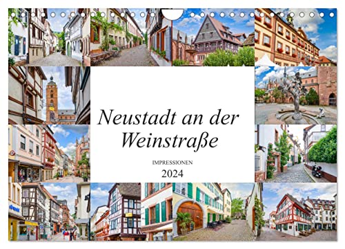 Neustadt an der Weinstraße Impressionen (Wandkalender 2024 DIN A4 quer), CALVENDO Monatskalender von CALVENDO