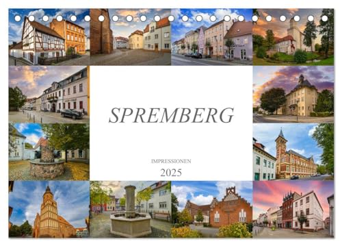 Spremberg Impressionen (Tischkalender 2025 DIN A5 quer), CALVENDO Monatskalender von CALVENDO
