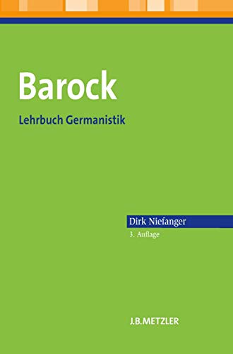 Barock: Lehrbuch Germanistik von J.B. Metzler