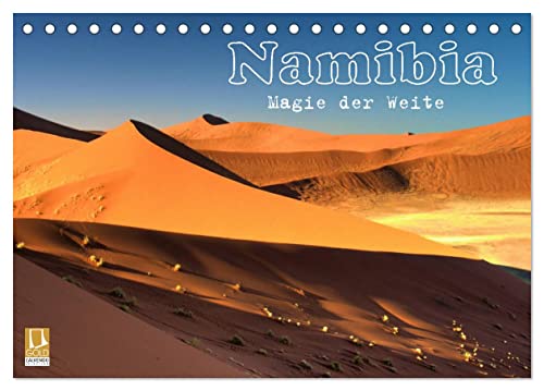 Namibia - Magie der Weite (Tischkalender 2024 DIN A5 quer), CALVENDO Monatskalender von CALVENDO
