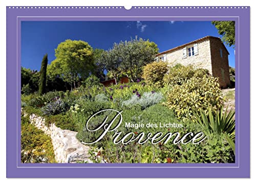 Provence - Magie des Lichtes (Wandkalender 2024 DIN A2 quer), CALVENDO Monatskalender