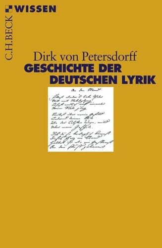 Geschichte der deutschen Lyrik von Beck