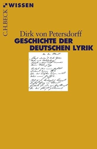 Geschichte der deutschen Lyrik von Beck