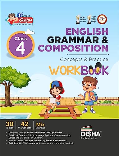 Perfect Genius Class 4 English Grammar & Composition Concepts & Practice Workbook | Follows NEP 2020 Guidelines von AIETS Com Pvt Ltd