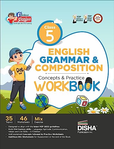 Perfect Genius Class 5 English Grammar & Composition Concepts & Practice Workbook | Follows NEP 2020 Guidelines von AIETS Com Pvt Ltd