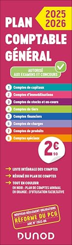 Plan comptable général - PCG - 2025-2026: Liste intégrale des comptes Plan comptable général - PCG - 2025-2026: Liste intégrale des comptes von DUNOD