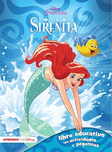 La Sirenita. Libro educativo con actividades y pegatinas (Disney. Actividades) (Aprendo con Disney) von CLIPER PLUS