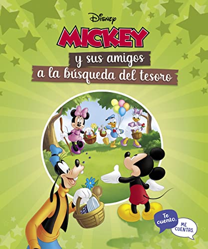 Mickey y sus amigos a la búsqueda del tesoro. Te cuento, me cuentas (Cuentos Disney) (Aprendo con Disney) von CLIPER PLUS