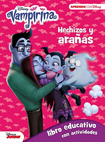 Vampirina. Hechizos y arañas. Libro educativo con actividades (Disney. Actividades) (Aprendo con Disney)