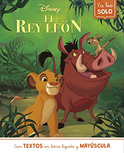 El Rey León. Ya leo solo (Disney. Lectoescritura): Con textos en letra ligada y mayúscula (Aprendo con Disney) El Rey León. Ya leo solo (Disney. Lectoescritura): Con textos en letra ligada y mayúscula (Aprendo con Disney)