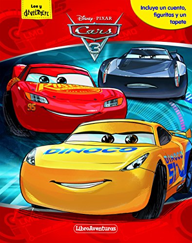 Cars 3. Libroaventuras: Incluye un cuento, figuritas y un tapete von Libros Disney