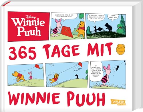 Disney 365 Tage mit Winnie Puuh: Winnie Puuh im Comic erstmals komplett auf Deutsch von CARLSEN COMICS