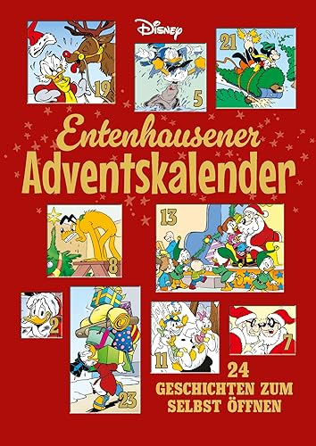 Entenhausener Adventskalender: 24 Geschichten zum selbst öffnen